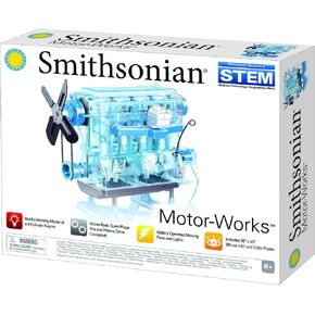 Smithsonian Motor-Works Blue, 15.0x11.0x2.0