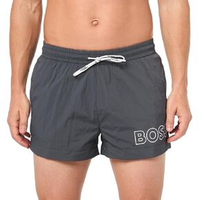 BOSS Men's Big Logo Swim Trunk