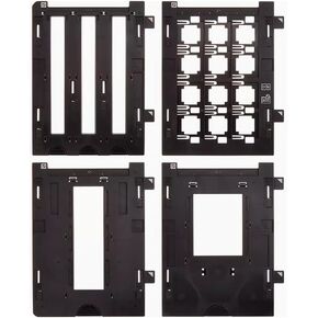 4pcs مصور مصورة سلبية دليل دليل الفيلم 35mm 4x5 120 135 للكمال V800 V850 V700 V750 - مع الزجاج