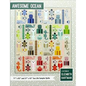 Elizabeth Hartman Ptrn Awesome Ocean Pattern Large