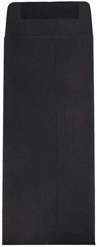 JAM PAPER #14 Policy Business Premium Recycled Envelopes - 5 x 11 1/2 - Black Linen - 50/Pack in Kuwait
