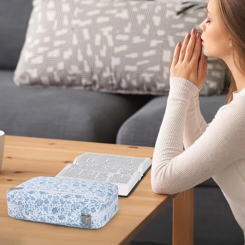 علبة غلاف الكتاب المقدس الوردي للنساء ، حقيبة الكتاب المقدس الكبير للكتاب المقدس مع مقبض ، وحالات الكتاب المقدس للنساء ملحقات حامل الكتاب المقدس in Kuwait