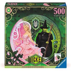 Ravensburger Wicked: Act 1 500 Piece Jigsaw Puzzle for Adults - 12001276 - Handcrafted Tooling, Made in Germany, Every Piece Fits Together Perfectly