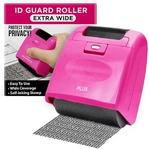Guard Your ID Extra Wide Roller Refill, Black (2-Pack)