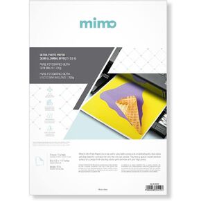 Mimo - Photo Paper Professional Ultra - Semi Glossy - 8.3 x 11.7 in - 53 lb - 10 Sheets