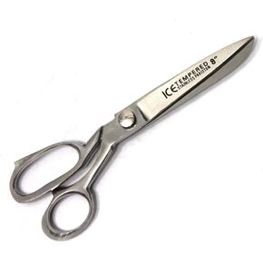 Heavy Duty Tailor Scissors Stainless Steel | Professional Fabric Scissors, Dressmaker Sewing Classic Ultra Sharp Forged Shears | Cut Type Standard Straight | Ice Tempered (8 Inch)