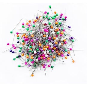 Sewing Pins, Pins Sewing, Dressmaking Pins, Sewing Pins Dressmaking, Sewing Pins Coloured Heads, Dress Making Pins, Loose Cover Pins, Head Pins, Quilting Pins, Sewing Pins Plastic Ball, 350 Pcs