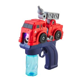 Mud Pie Chikdren's Construction Truck Bubble Maker ، Fire Truck