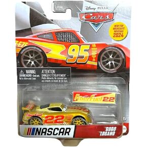Disney Pixar Cars GoGo Logano 1:64 Die Cast Car, New for 2024