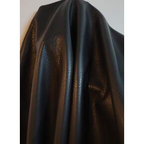 Nat Leathers أسود 2.5 أوقية إيطالية سلس 2.0 أوقية صياغة جلد البقر البقر الأصلي إخفاء الجلد 2 قدم مربع (12 "× 24")
