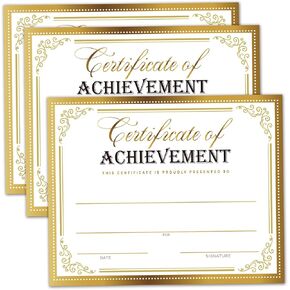 25 جوائز شهادة الذهب للإنجاز لأعمال الجائزة والتعليم ، شهادات حفل التخرج المدرسي ، شهادات ما قبل المدرسة لرياض الأطفال. in Kuwait