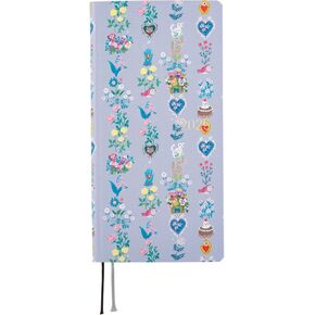 Hobonichi Techo 2025 Weeks [English/Tall and Slim Size/January Start/Planner] Yumi Kitagishi: Beautiful Wallpaper