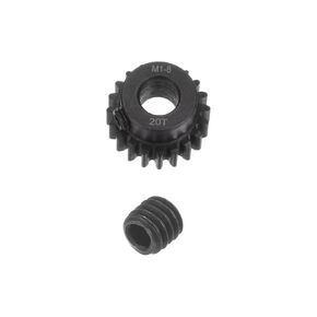 uxcell Mod 1 20T Pinion Gear 8mm Bore Hardened Steel Motor Rack Spur Gear for RC Car Truck Gear Drive