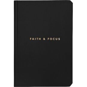 Faith & Focus by Christian Planner | 90 Day Undated Planner | Eco-Friendly FSC Certified Paper | Work, Life, & Spiritual Daily Journal, Designed to Help Accomplish Your Goals & Increase Productivity