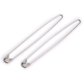 Prym, Stainless Steel, 2 PC Stitch Holders, 135mm, Silver 2 Count