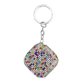 ARFUKA Rhinestone Cover Retractable Measuring Tape, 40 Inches (1.02 Meters), Keychain, Plastic Blade, Sewing, Tailoring, Body Measurement
