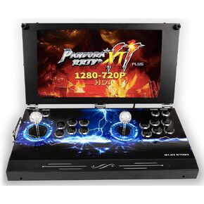 30000 في 1 وحدة التحكم في لعبة Arcade Portable 17.5 بوصة شاشة HD Dual Players Pandoras Box 80s ، Retro Video Game Machin