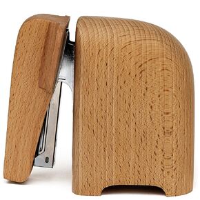 Suck UK - Elephant Stapler Elephant Gifts & Desk Accessories for Animal Lovers Unforgettable Office Desk Stationery Wooden Ornament Practical & Decorative Home Accessories Large Deco Decoration