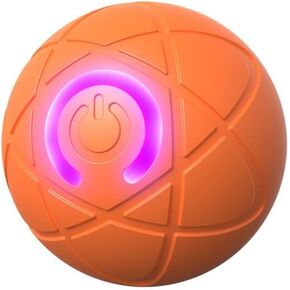 2PC Shaky Ball Toy for Dogs,Interactive Dog Toys,2025 New Vibrating Dog Ball,USB Rechargeable Automatic Moving Dog Toy Ball for Dogs and Cats(Orange)