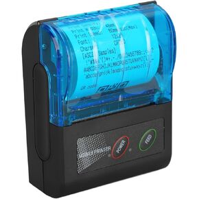 Marhynchus Pocket Inkless Thermal Printer Mini Portable Printer Fast Printing for Home or Office US Plug 100‑240V