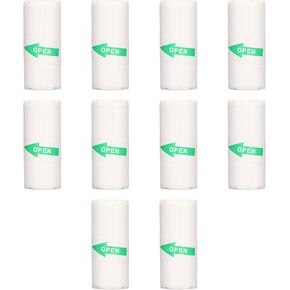 Mini Thermal Printer Sticker Paper, Sticker Paper for Mini Printer, Adhesive Roll Self Printable Most Kids Instant Camera, Camera Refill Photo Picture QR Code Receipt List 10Roll 2.2 x 1in
