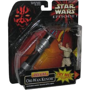 Star Wars: Episode 1 Deluxe Obi-Wan Kenobi Action Figure