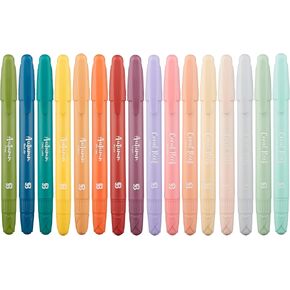 BLIEVE - Gel Highlighters, Bible Highlighters No Bleed, Cute Bible Journaling School Supplies, Assorted Colors, Study Set And Bible Accessories (Autumn, 16)