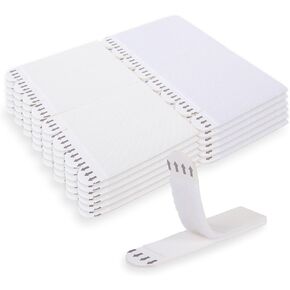 Large Picture Hanging Strips, 48-Pairs(96 Strips) Wall Hangers Without Nails, Water Resistant Adhesive Strips, Removable Damage Free Poster Hanging Strips, White Wall Sticky for Hanging