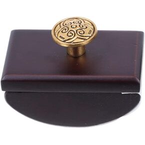 COHEALI Fountain Pen Ink Wooden Rocker Blotter Wood Rocker Blotter Desk Ink Blotter Wooden Ink Blotter Vintage Style Writing Accessories Pre- Cut Blotter Paper Portable Desk Table