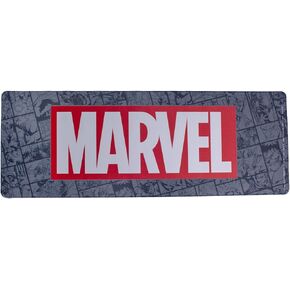 XXL Mouse Mat & Keyboard for Comics Fan - Marvel Logo - مرخص رسمي - قم بزيادة راحتك على جهاز الكمبيوتر الخاص بك - 79 سم × 30 سم in Kuwait