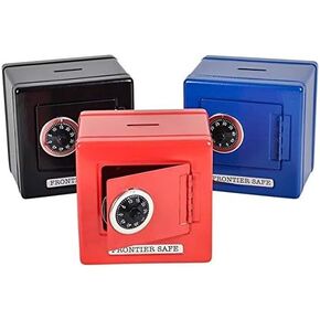 Rhode Island Novelty 6" Frontier Combination Safe Bank