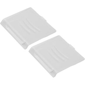 Walfront Bobbin Cover Plate ABS Slide Plate Assembly for 505 505A Sewing Machine White