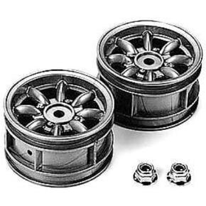 Tamiya 300050569 - M Chassis Rims Silver (2) Mini Cooper