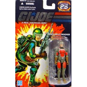 G.I. JOE Hasbro 3 3/4" Wave 5 Action Figure SGT. Flash (Laser Rifle Trooper)
