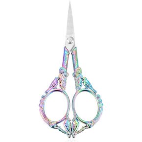 Sewing Scissors Embroidery Craft Crochet Scissors, Sewing Craft Crochet Scissors Yarn Scissors Small Scissors All Purpose for Sewing, Cross Stitching, Crafts, Arts & Crafts Handmade DIY Tools