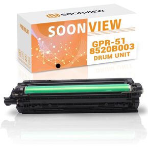 GPR-51 (8520B003) Black Drum Unit Compatible with Canon C250if C255if C350if C350p C355if Printer ( Black )
