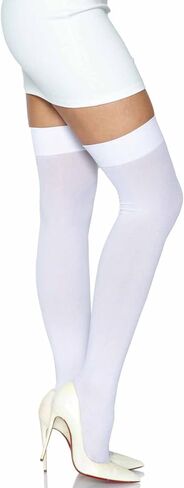 Leg Avenue Nylon Over The Knee, O/S, PINK in Saudi Arabia