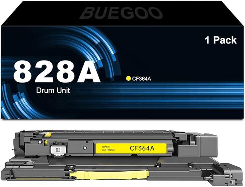 Buegoo CF364A 828A وحدة طبل التصوير متوافقة مع تدفق اللون M880Z MFP M855 MFP M880Z+ MFP M855DN M855X+ M855XH PRINTER | 1 أصفر in Kuwait