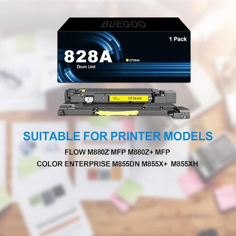 Buegoo CF364A 828A وحدة طبل التصوير متوافقة مع تدفق اللون M880Z MFP M855 MFP M880Z+ MFP M855DN M855X+ M855XH PRINTER | 1 أصفر in Kuwait