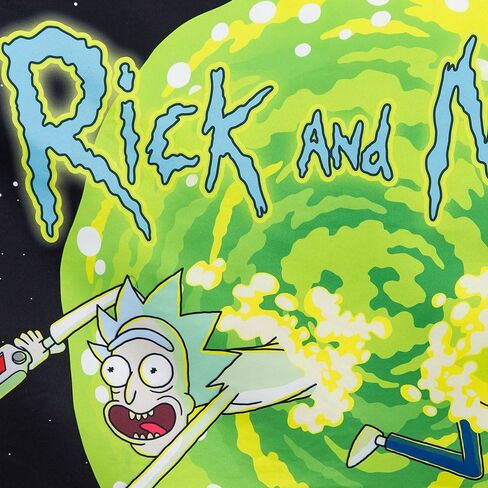 Rick and Morty Wall Banner (30" by 50") (Portal & Cats) in Saudi Arabia