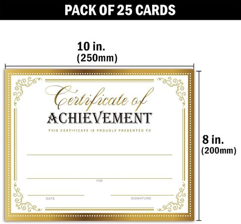 25 جوائز شهادة الذهب للإنجاز لأعمال الجائزة والتعليم ، شهادات حفل التخرج المدرسي ، شهادات ما قبل المدرسة لرياض الأطفال. in Kuwait