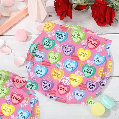 40 PCS Love Heart Party Napkins Valentine Printe Party Party Napkins Valentine Luncheon Factiped Paper Paper Fackins Valentine Paper Fackins Valentine Party Party Supplies in Kuwait