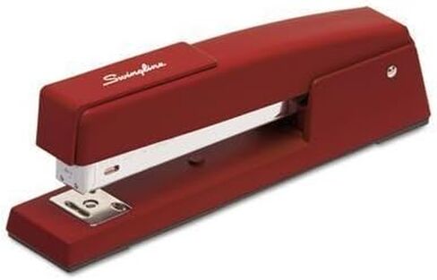 Swingline 747 Stapler Classic Full Strip ، سعة 20 ورقة ، أحمر شفاه أحمر in Kuwait