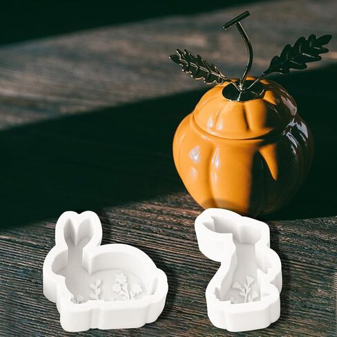 قالب شمعة أرنب عيد الفصح ، قوالب الشموع لصنع الشموع ، قالب شمعة ثلاثية الأبعاد قابلة لإعادة استخدام in Kuwait