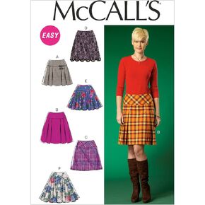 McCall's Patterns M7022 Misses' Skirts, E5 (14-16-18-20-22)
