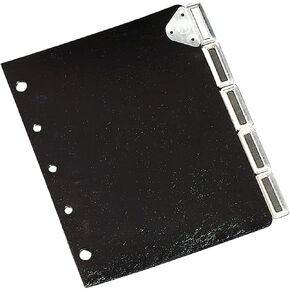 Master Catalog Rack Index Set, Black/Silver (MATB5175M)