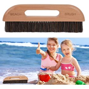 Sand Brush Beach Brush Beach Chair Brush Sand Remover Surf Sand Off Brush for Vacation, Beach Sports, Beach Activities, Holidays, Surfing, Beach Volleyball, Sandbox