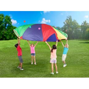 POCO DIVO 12-Foot Play Parachute Kids Canopy Children Wind Tent with 8 Handles
