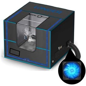 LONGER Laser Engraver Large Size Enclosure with Vent, 31 * 28.7 * 20.8 Inches (790 * 730 * 530 MM) for Most Laser Engraving Machine Insulates Against Smoke and Odor, Noise Reduction, Eye Protection