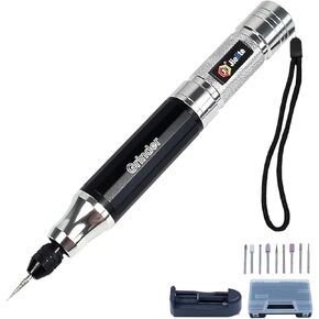 Engraving Pen Portable Electric Engraving Tool Kit, Rechargeable Engraver Machine for Metal Glass Wood Leather Jewellery Carving Drilling Lettering